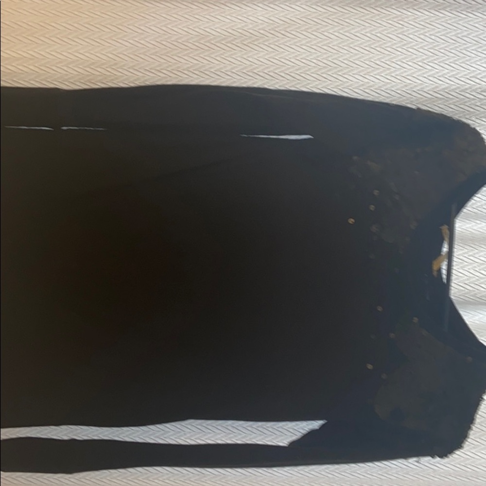 Black sequin sweater